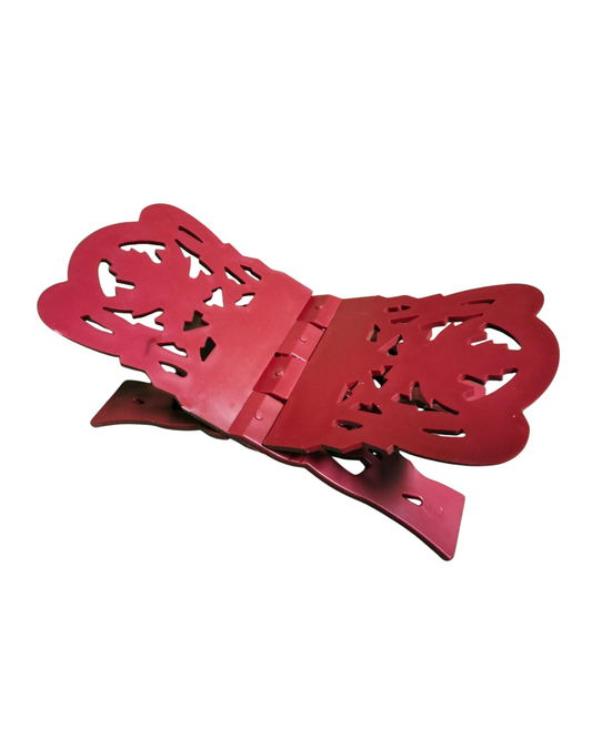 Quran Stand | Leaf Red
