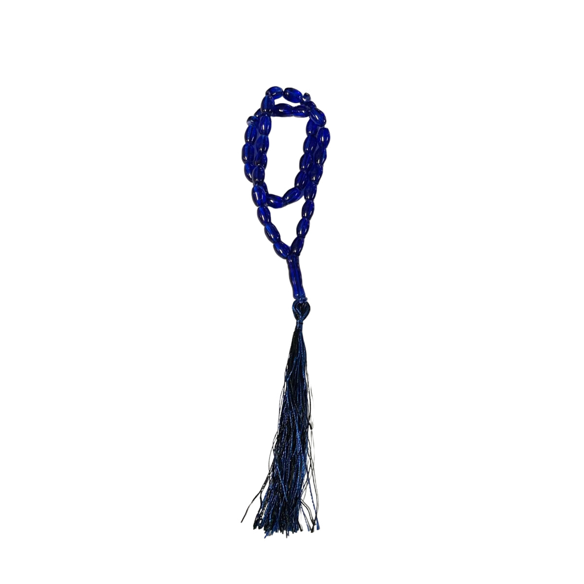 33 Beads | Cobalt Blue | Marble