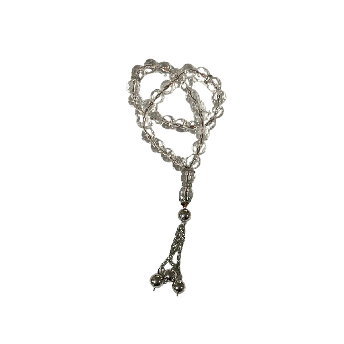 33 Beads | Crystal | Clear