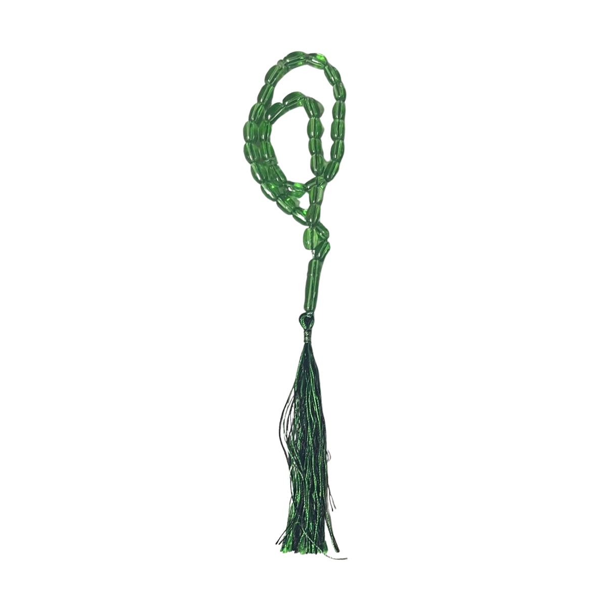 33 Beads | Glass | Light Green