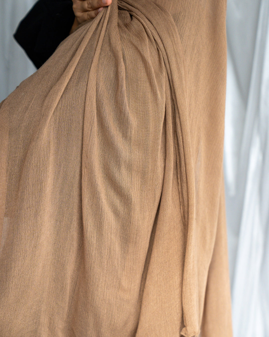 Crinkle Rayon Hijab | Cedar