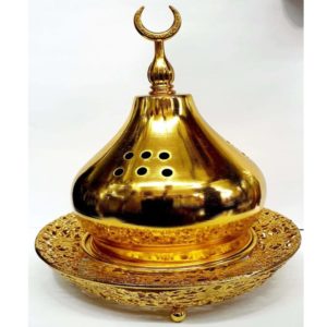 Dome XL Bukhoor Burner | Gold