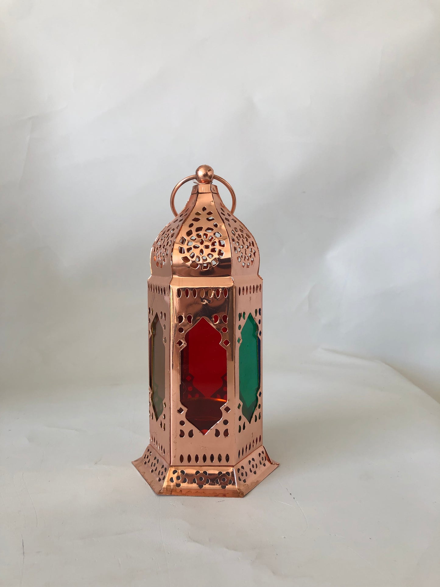 Classic Slim Rose Gold Lantern