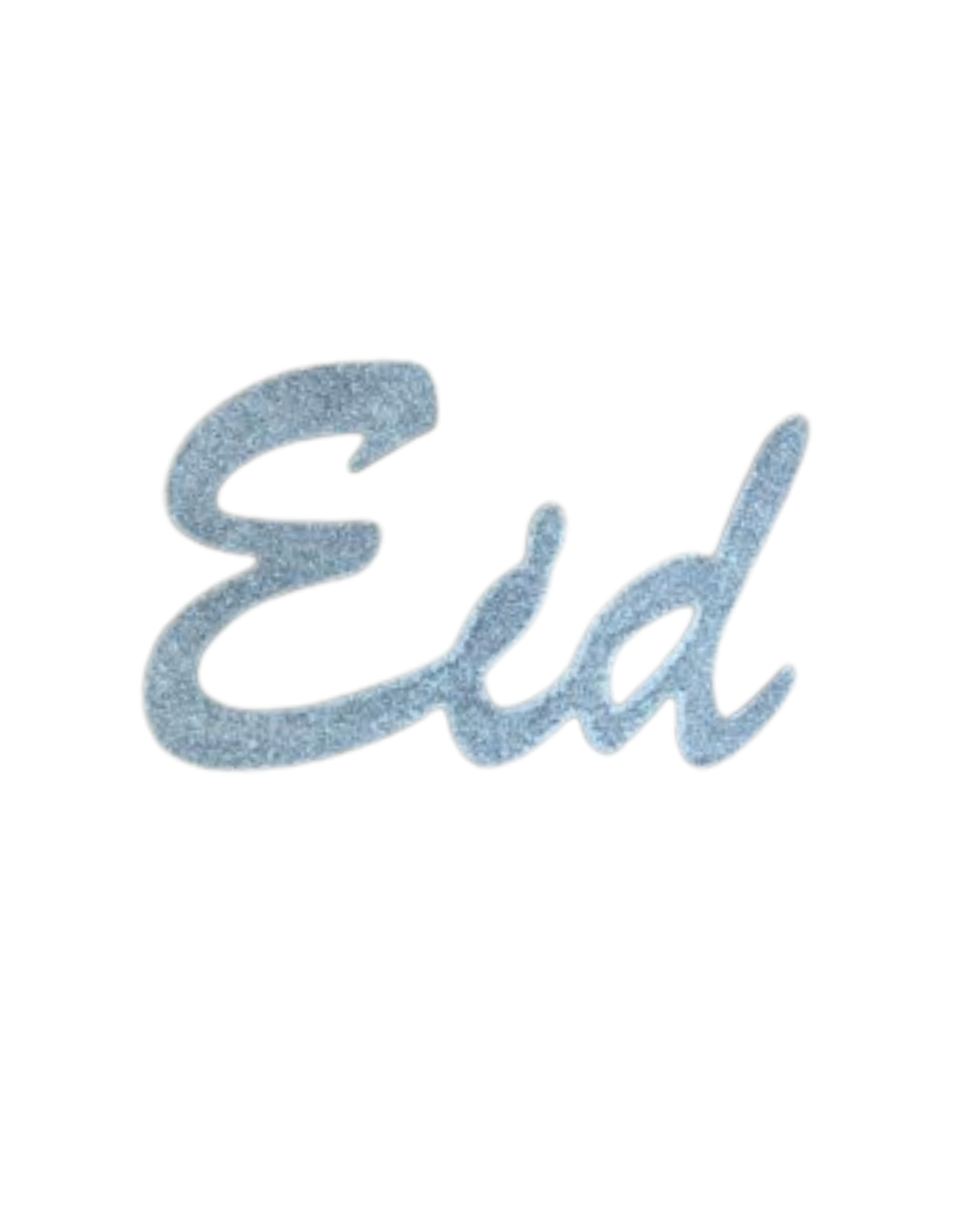 Eid Wooden Word | Silver