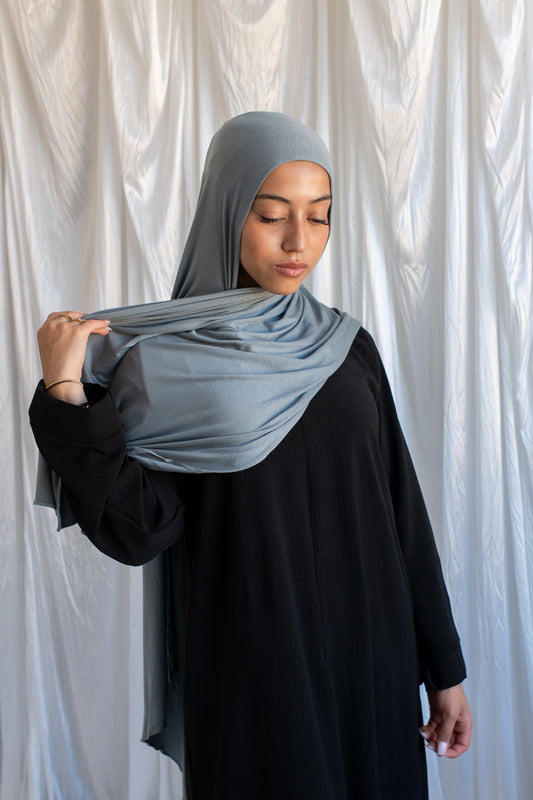 Jersey Hijab | Dark Cyan