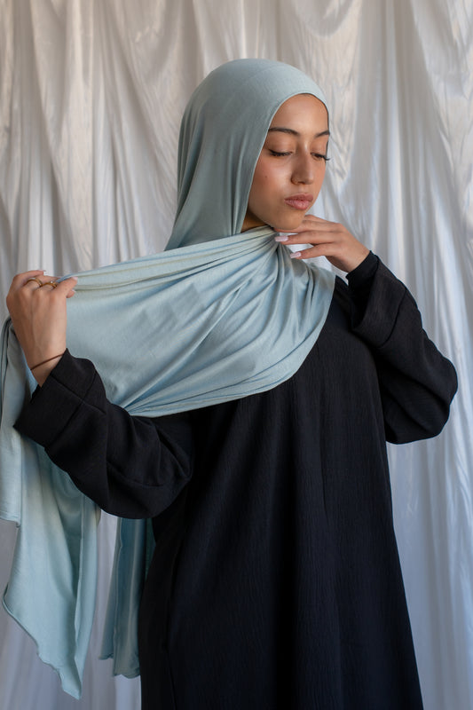Jersey Hijab | Powder Blue