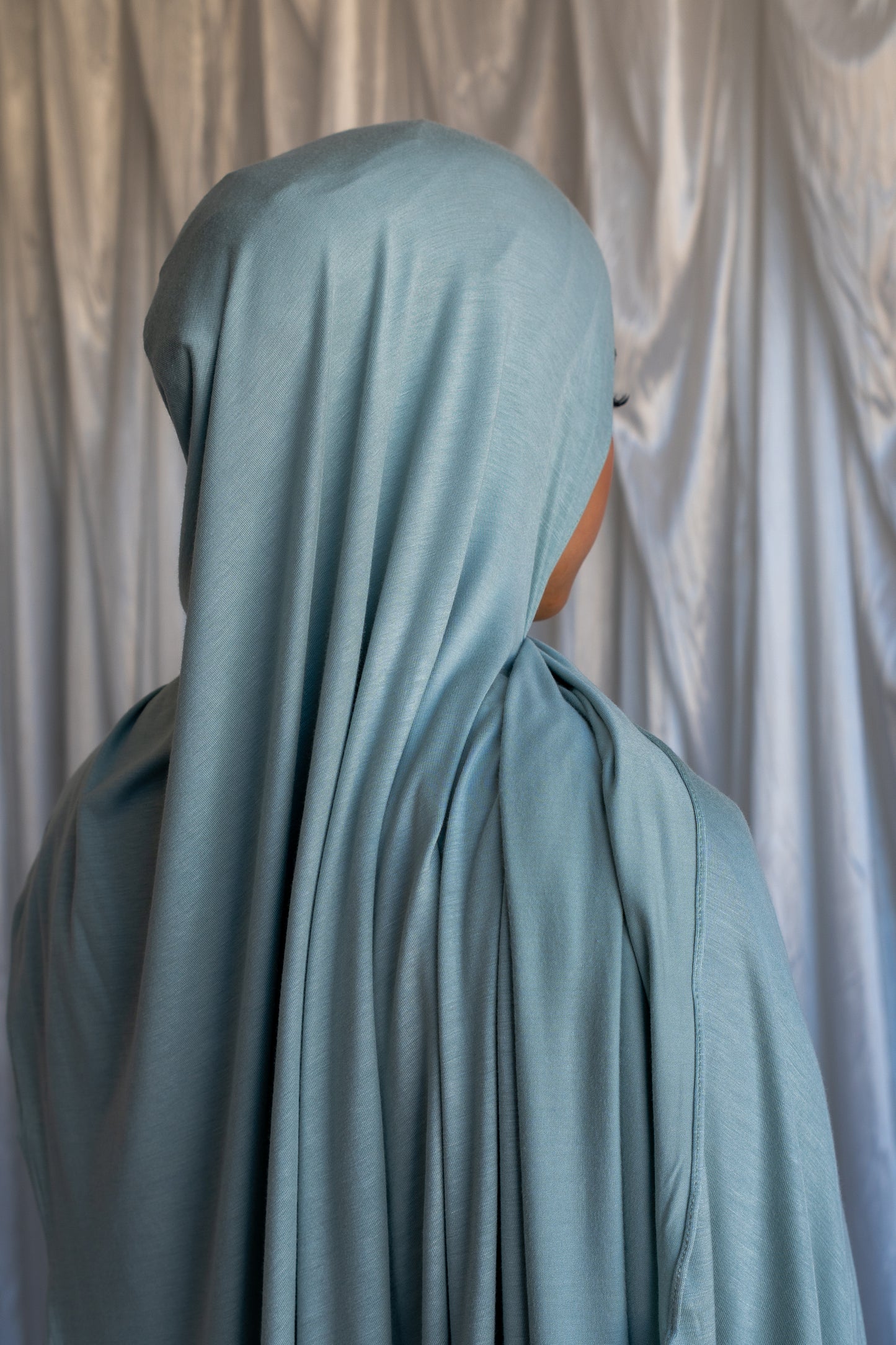 Jersey Hijab | Powder Blue