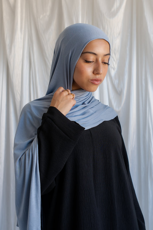 Jersey Hijab | Light Blue