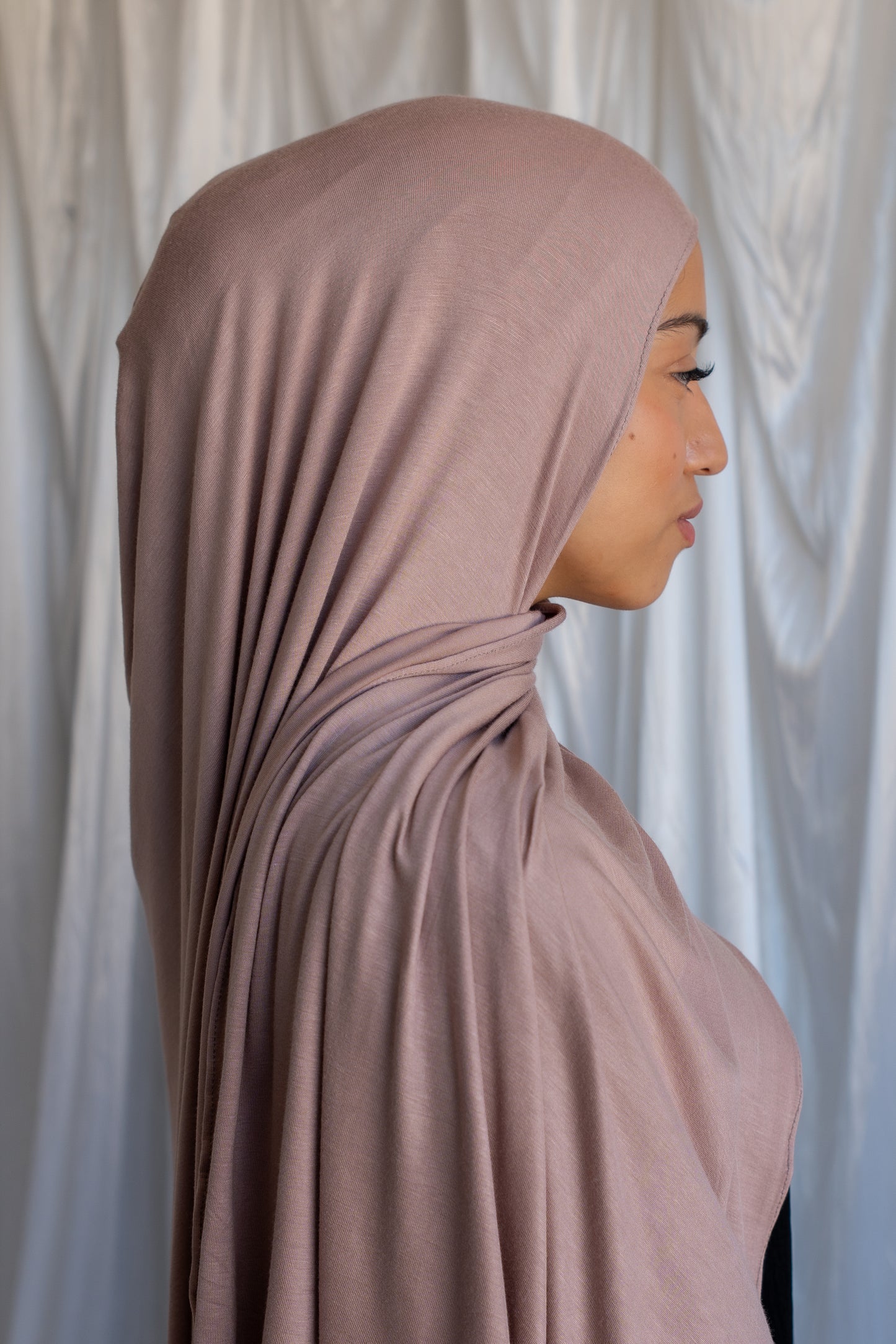 Jersey Hijab | Pastel Brown