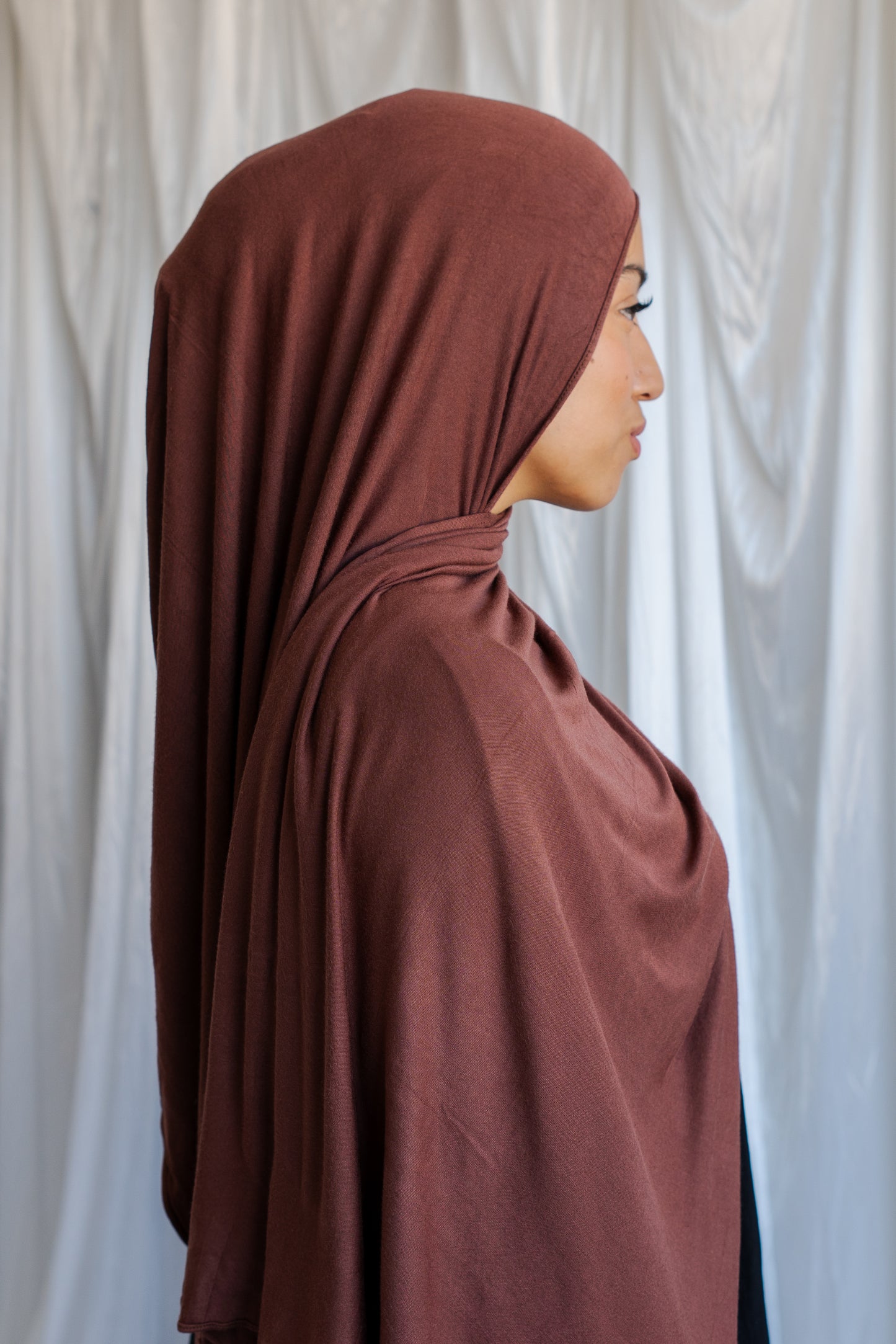 Jersey Hijab | Rosy Brown
