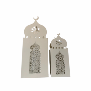 White Prayer Mat Holder