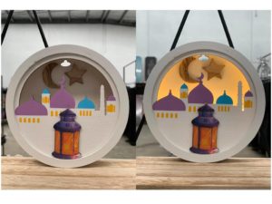 Light Up Round Circle | Lantern