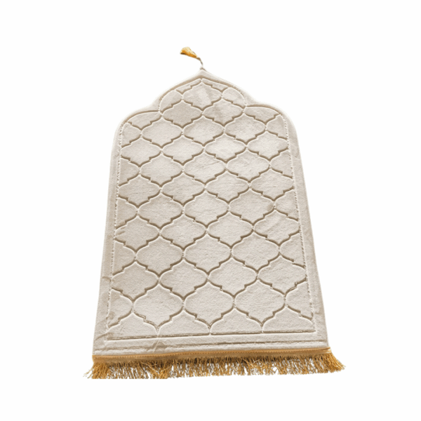 Premium Arched Prayer Mat | Stone