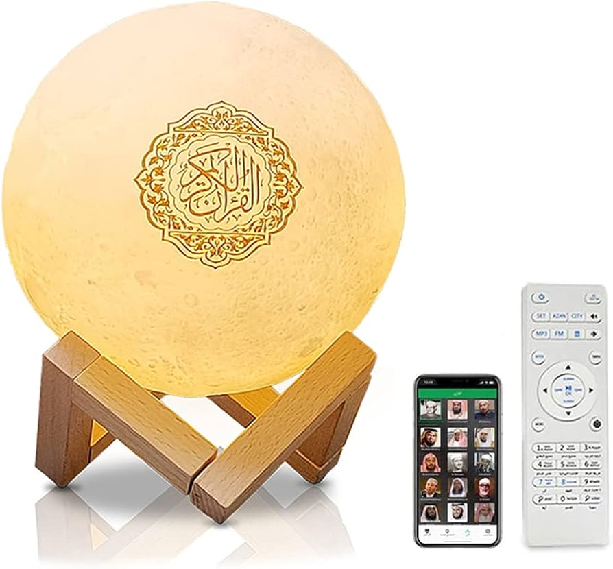 Quran Speaker - Moon Lamp