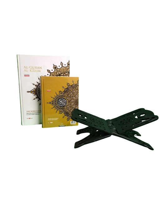 Quran Stand | Moon & Star | Black