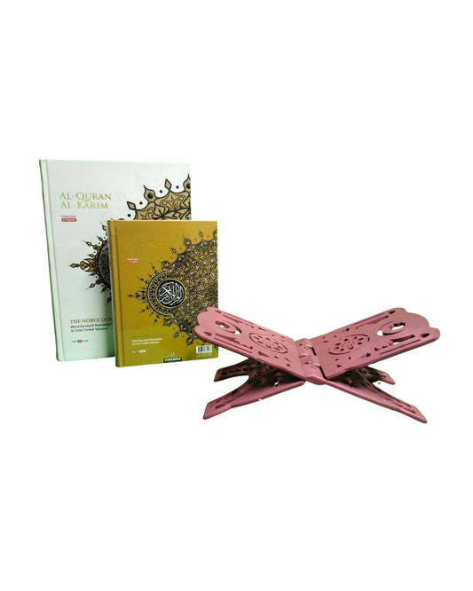 Quran Stand | Moon & Star | Purple