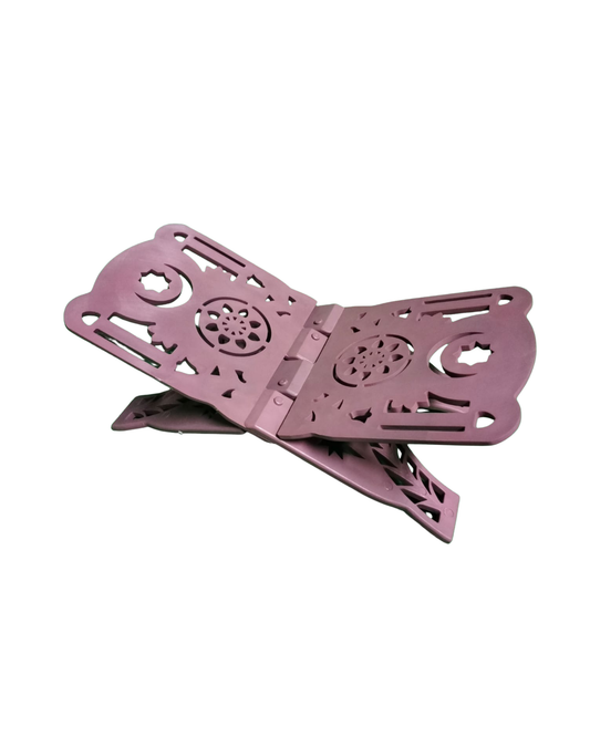 Quran Stand | Moon & Star | Purple