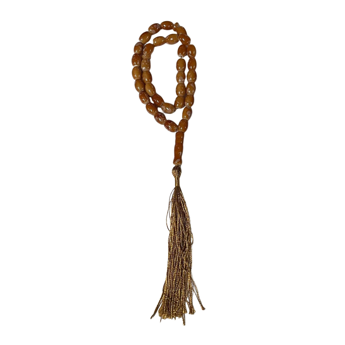 33 Beads | Caramel | Marble