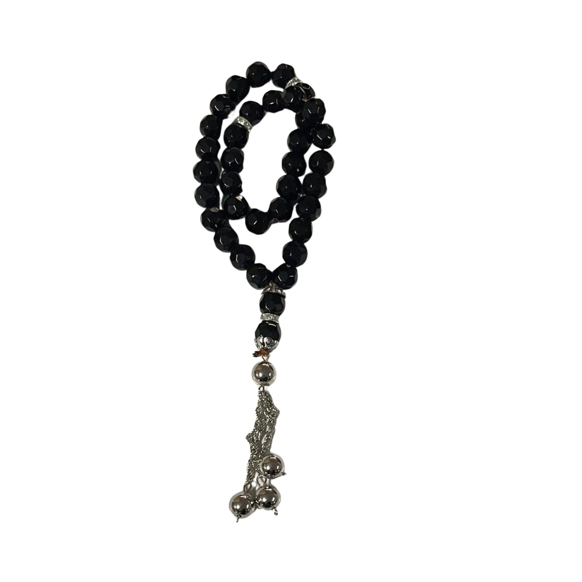 33 Beads | Crystal | Black