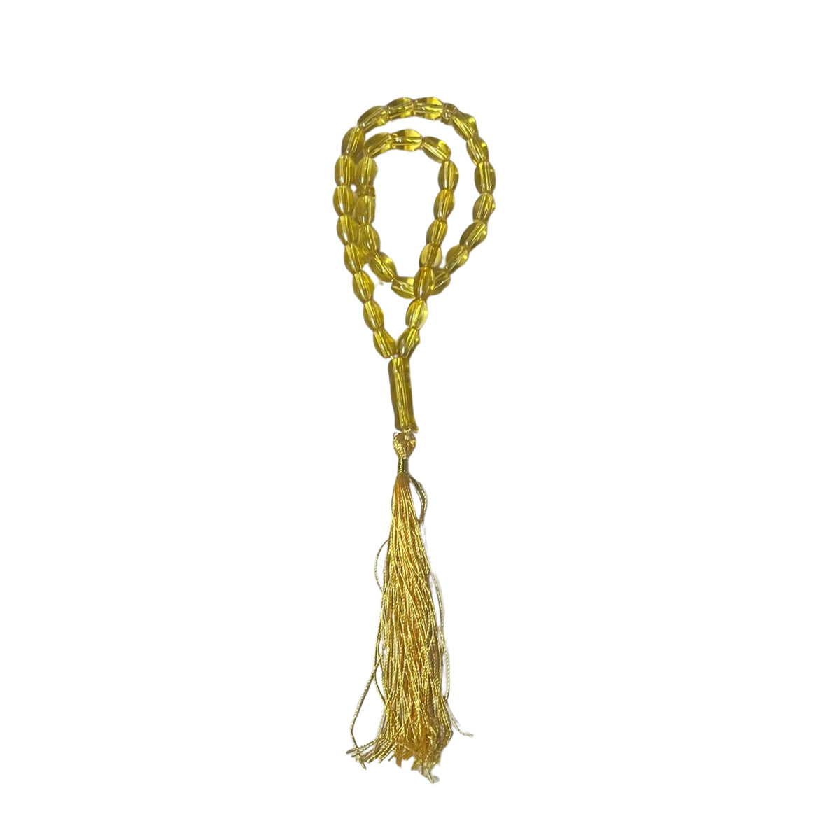 33 Beads | Glass | Yellow