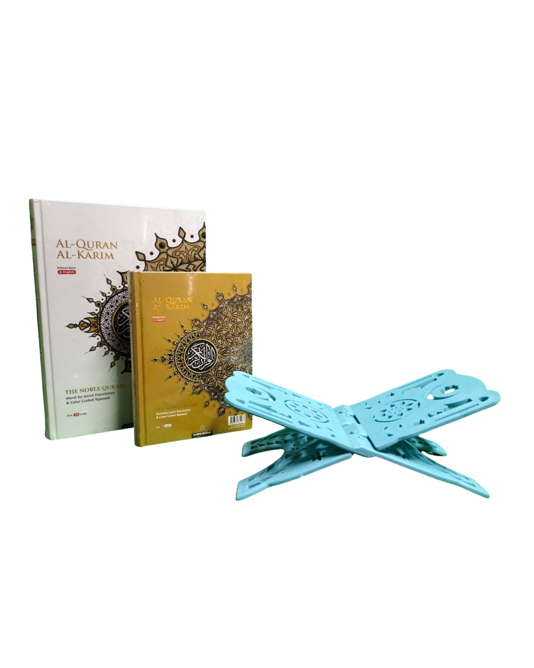 Quran Stand | Moon & Star | Light Blue
