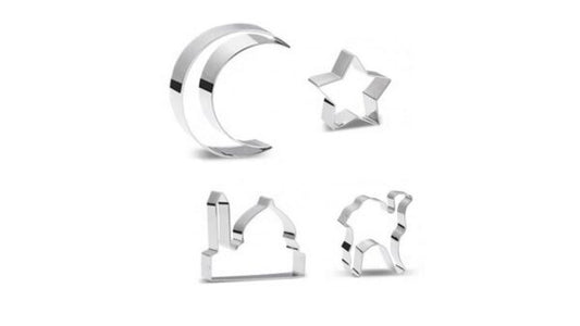 4pcs Set of Cookie Cutters