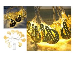 10 pc Crescent Mosque Battery Lights