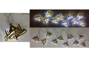 10 pc Ramadan Kareem Battery Lights