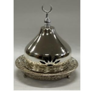 Dome XL Bukhoor Burner | Silver