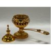 Medium Bukhoor Burner with Handle | Gold