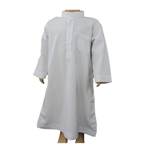 Boys Qatari Thobe Size 26 | White