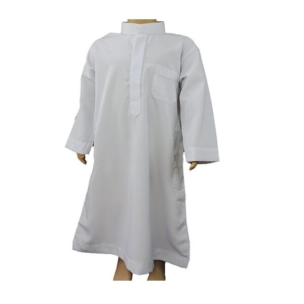 Boys Qatari Thobe Size 30 | White