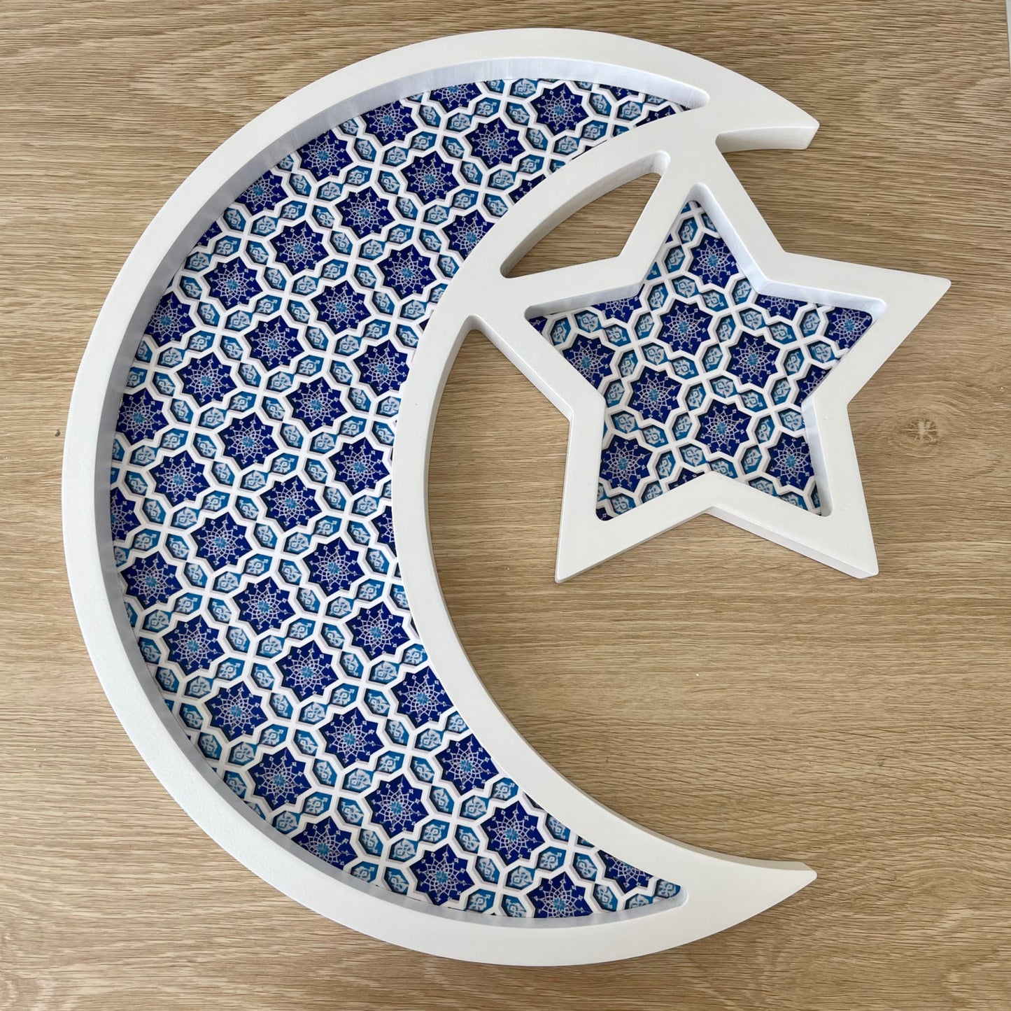 Large Moon & Star Tray | Blue