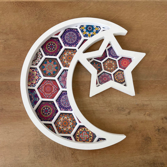Medium Moon & Star Tray | Colour