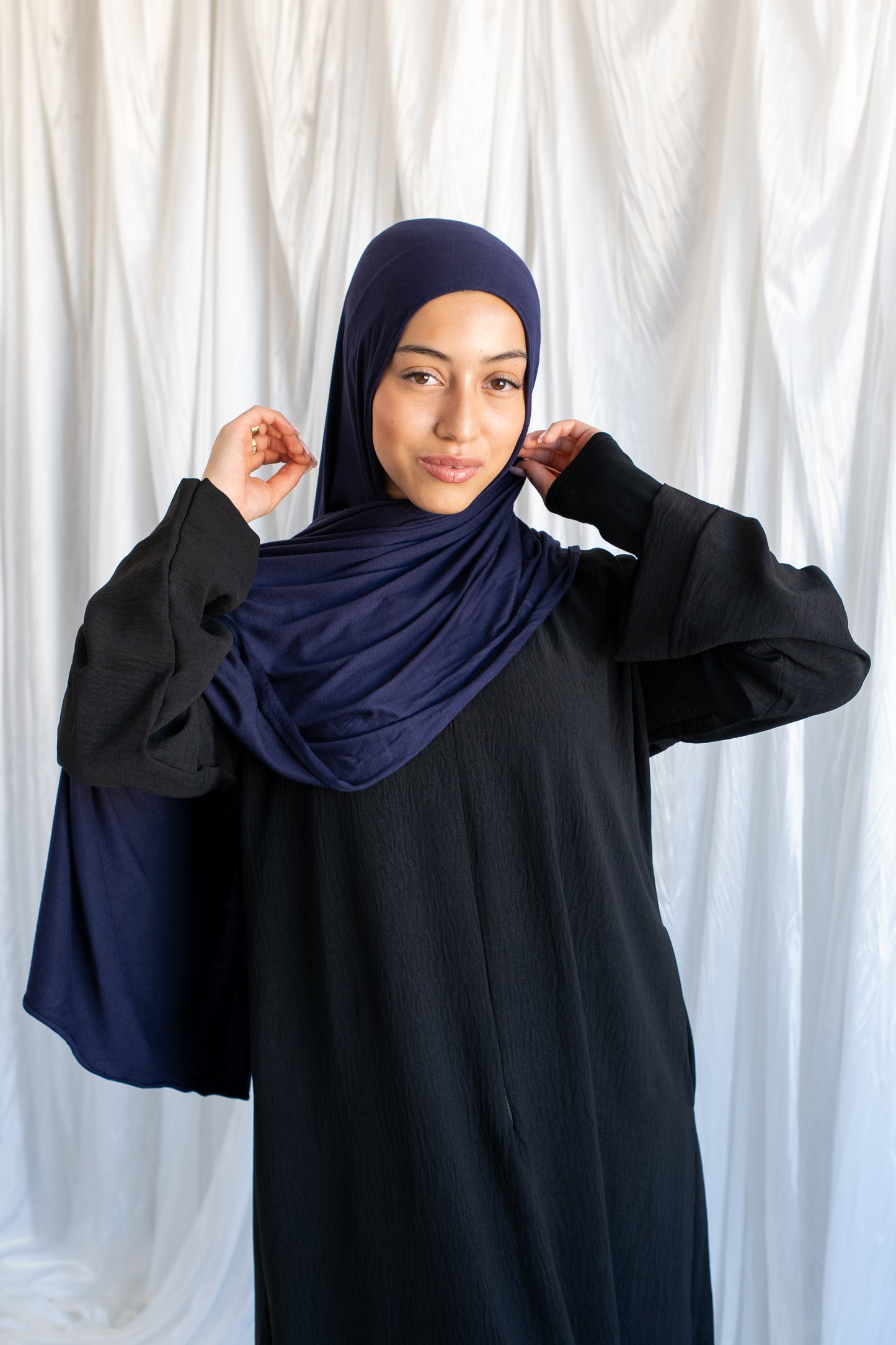 Jersey Hijab | Navy