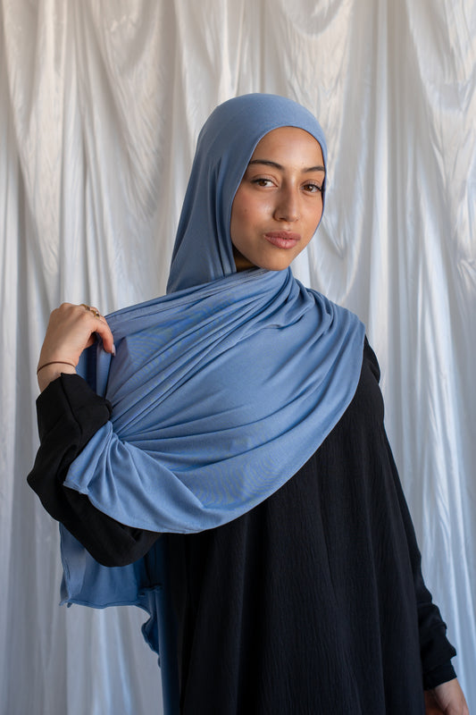 Jersey Hijab | Sky Blue