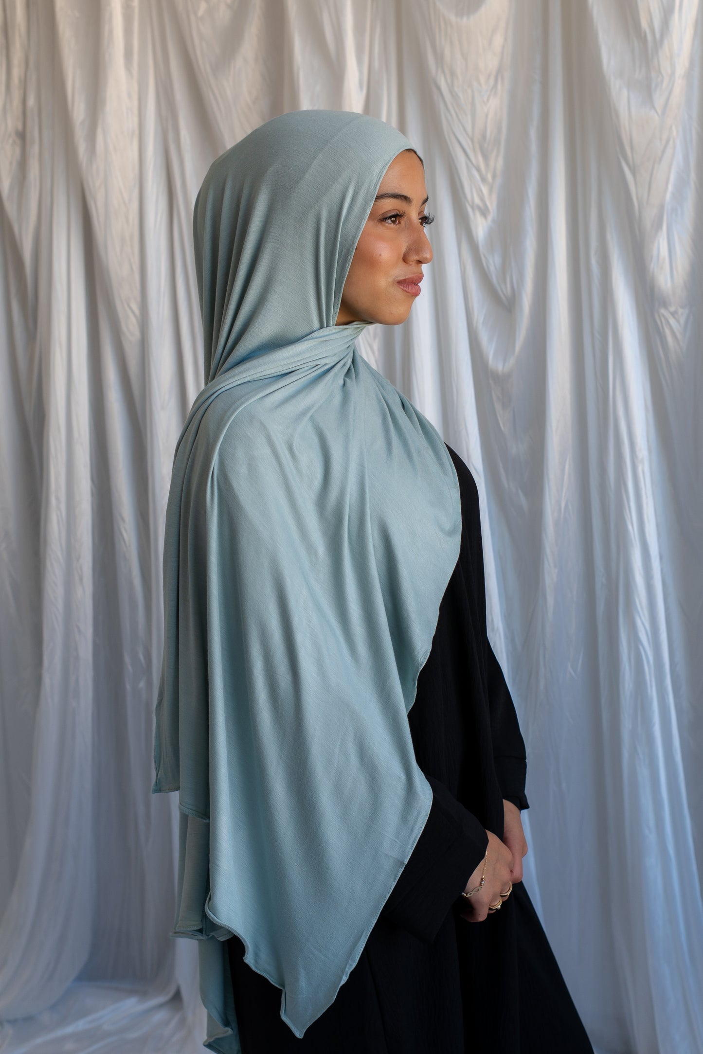 Jersey Hijab | Powder Blue