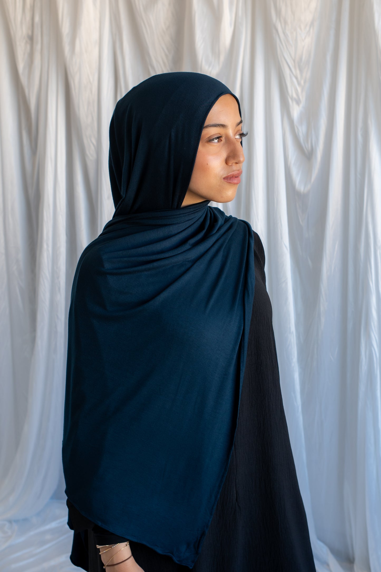 Jersey Hijab | Deep Teal