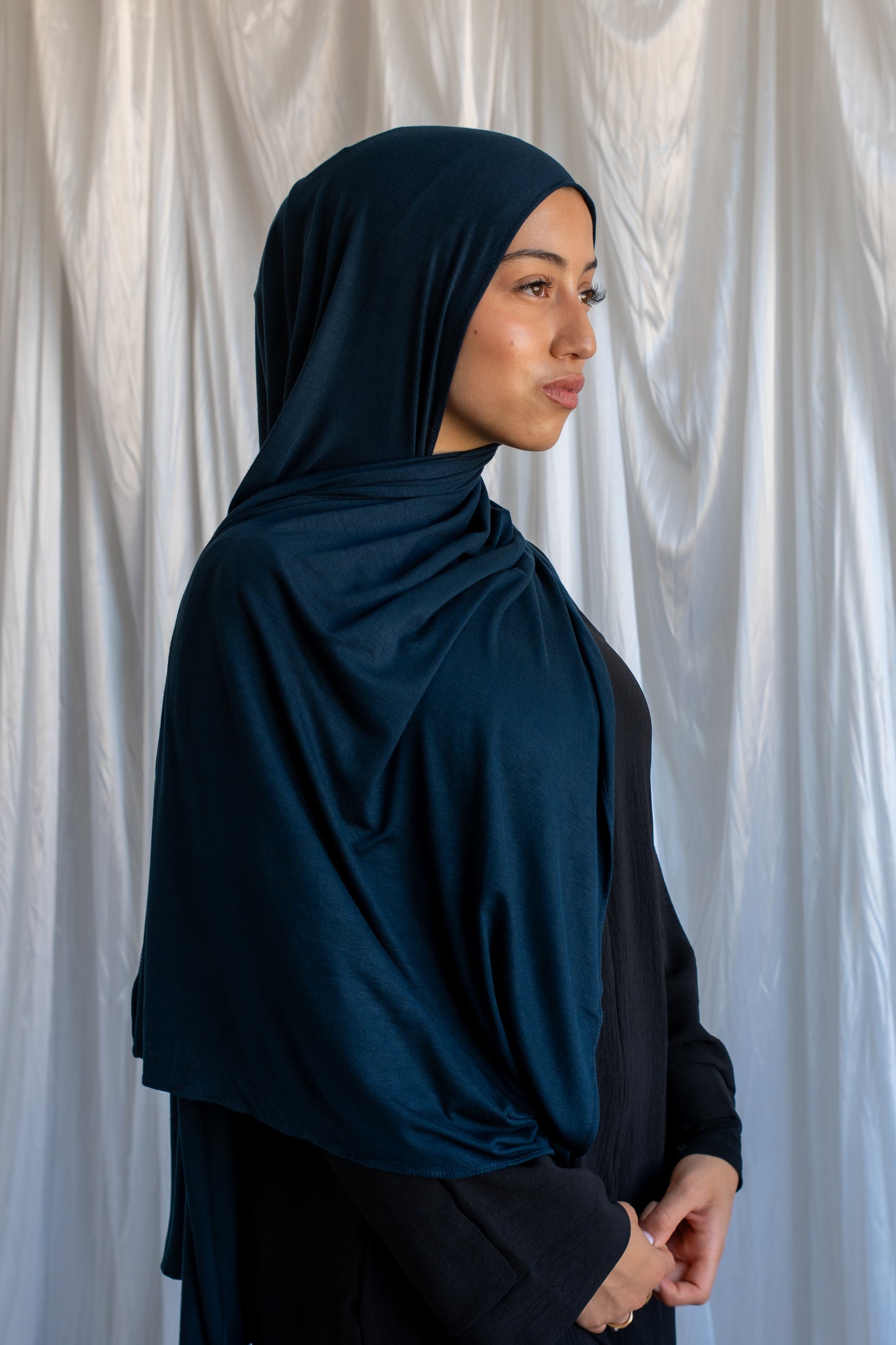 Jersey Hijab | Deep Teal