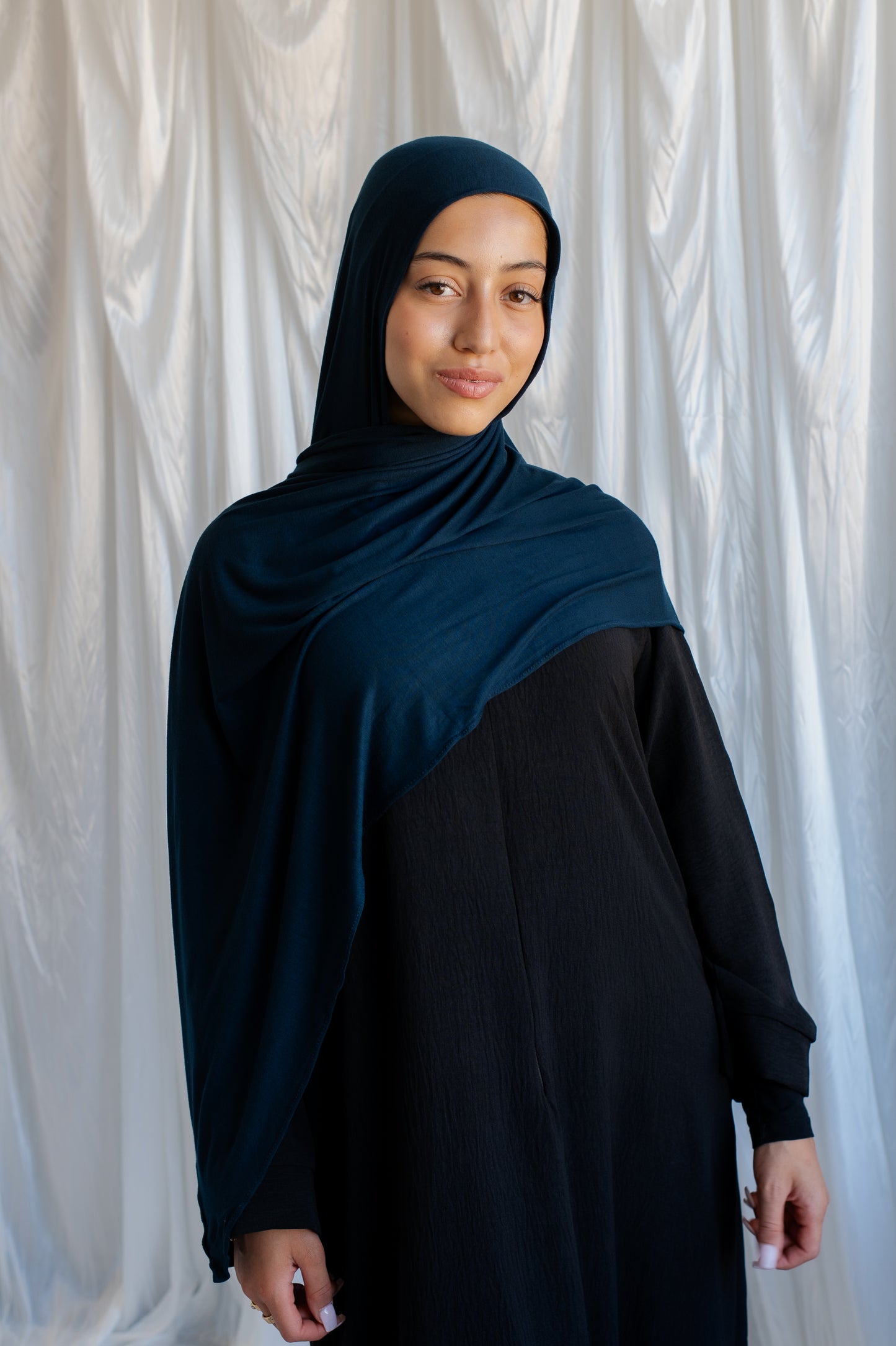 Jersey Hijab | Deep Teal