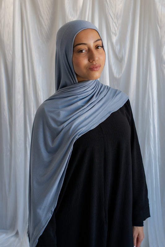 Jersey Hijab | Light Blue