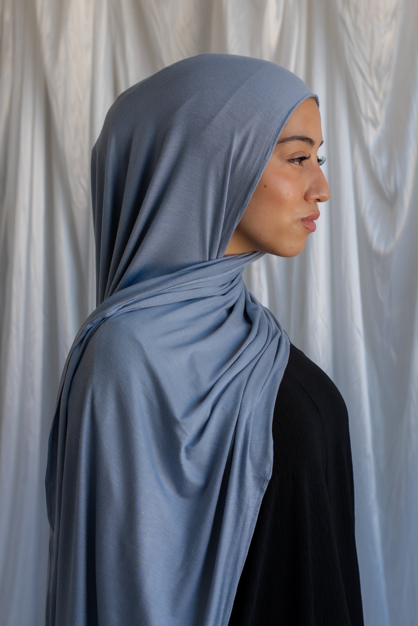 Jersey Hijab | Light Blue