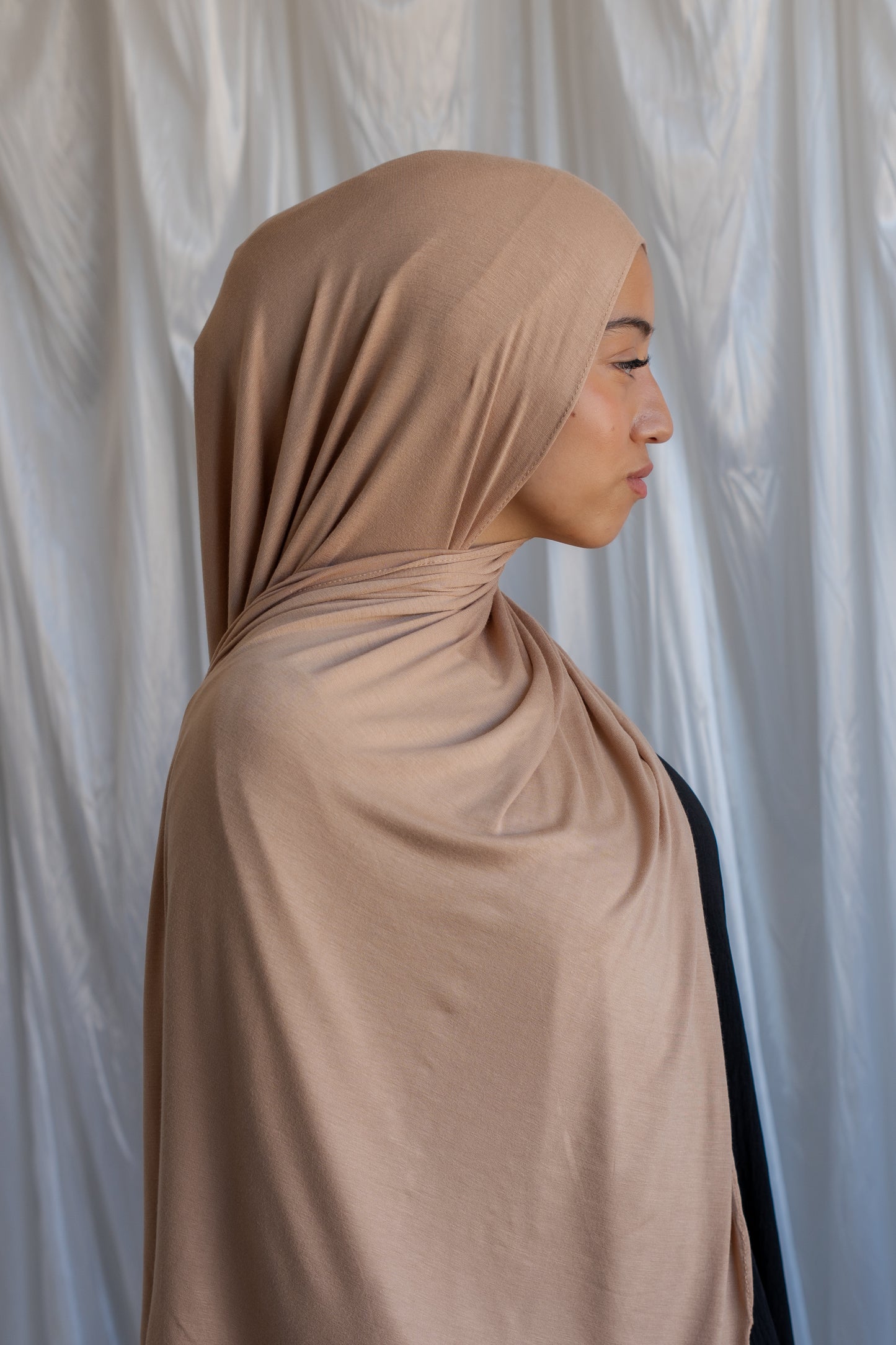 Jersey Hijab | Tan