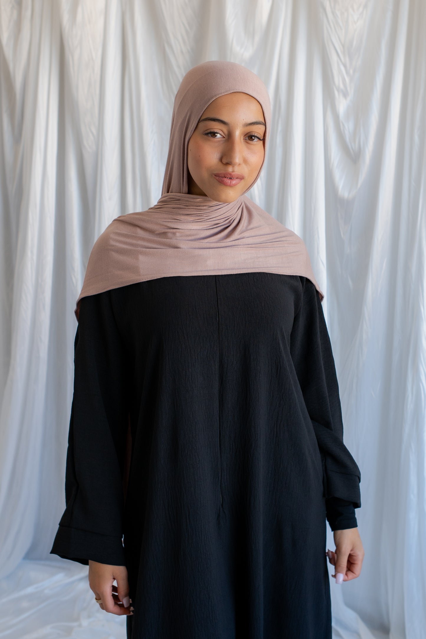 Jersey Hijab | Pastel Brown