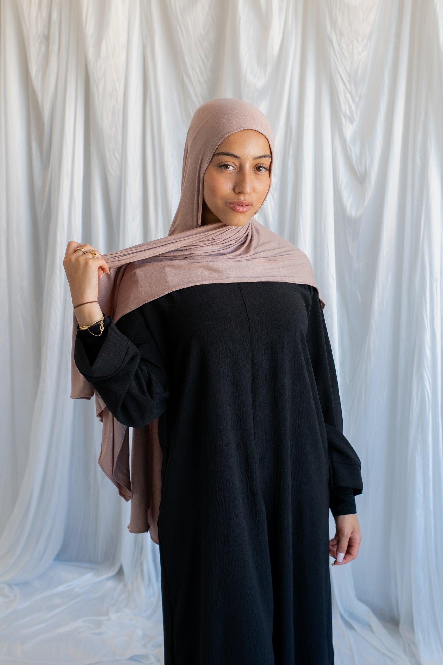 Jersey Hijab | Pastel Brown