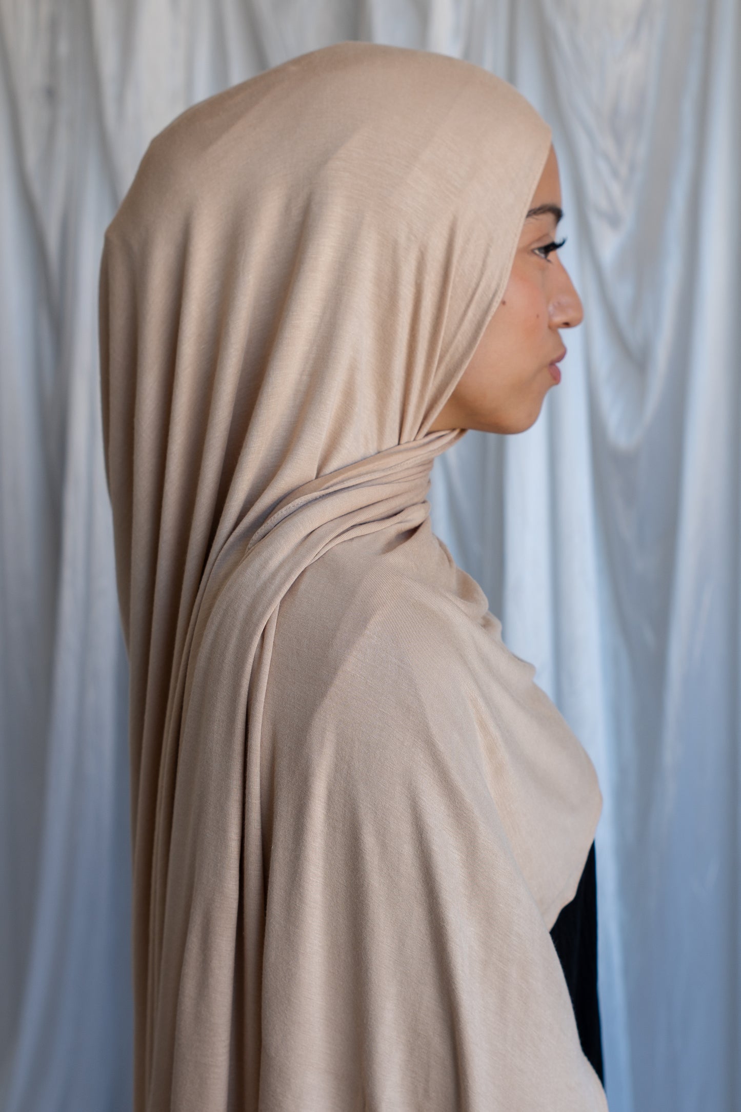 Jersey Hijab | Stone