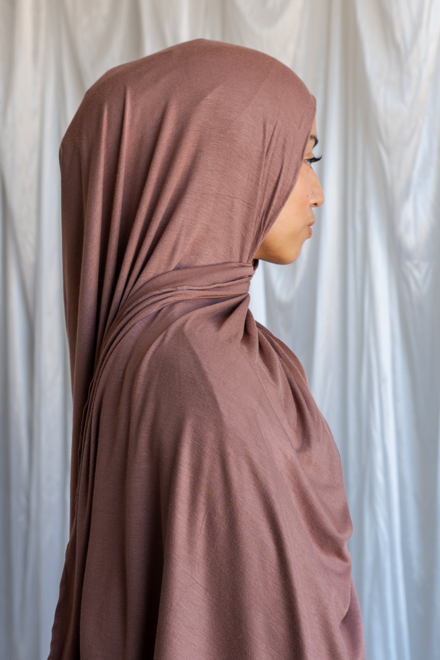 Jersey Hijab | Blush Brown