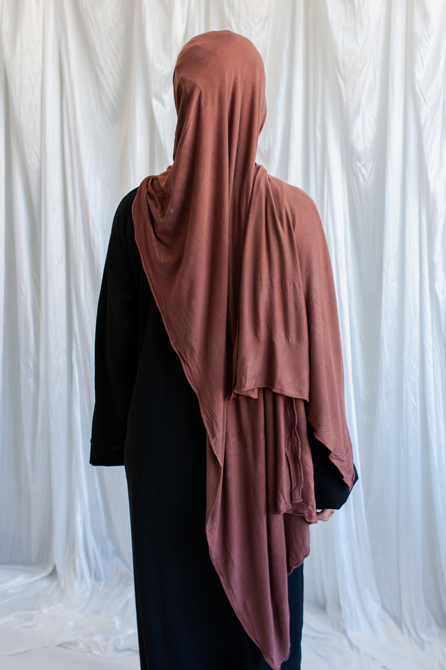 Jersey Hijab | Rosy Brown