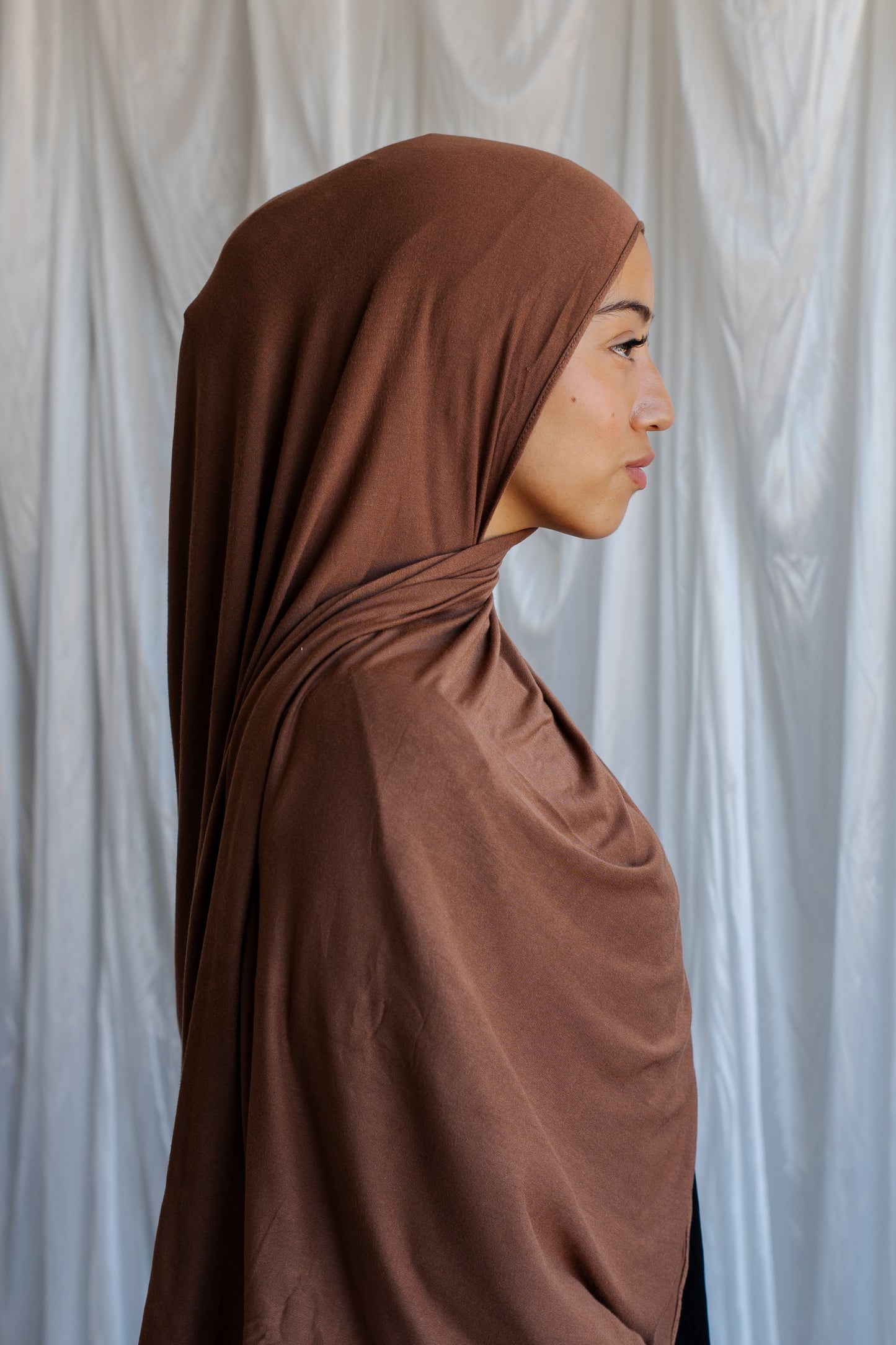 Jersey Hijab | Cocoa