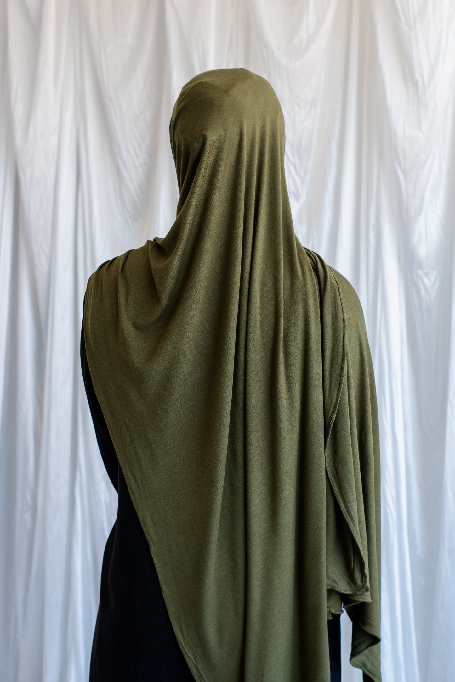 Jersey Hijab | Army Green